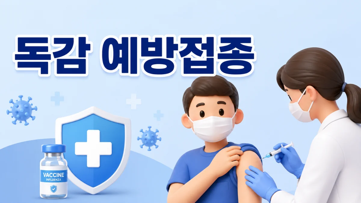 [2026 최신] 독감 예방접종 시기 총정리 (9월 21일 시작·무료 대상)