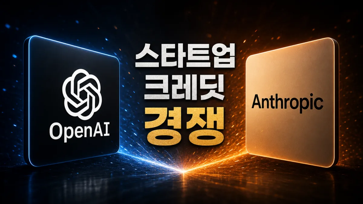 오픈AI·앤트로픽, 스타트업에 수백만 달러 크레딧 뿌리는 이유