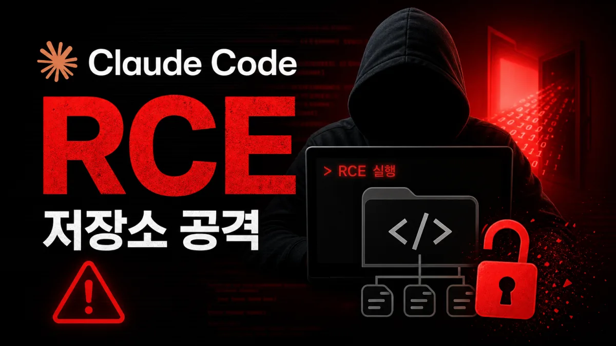클로드 코드 보안 취약점, 저장소 하나로 개발자 PC까지 뚫립니다